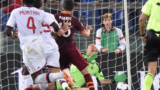 AS ROMA – Milan al tappeto grazie ad una partita perfetta dei Giallorossi. Gol capolavoro di Pjanic
