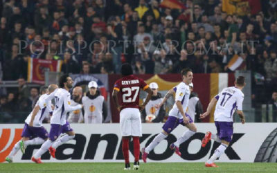 AS Roma Europa League – Roma Fiorentina 0-3, Giallorossi travolti dai Viola che passano ai Quarti di finale.