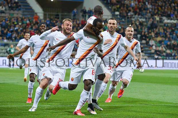 AS Roma Serie A – Primo gol in Giallorosso di Doumbia. 3-0 al Sassuolo per sperare nella Champions