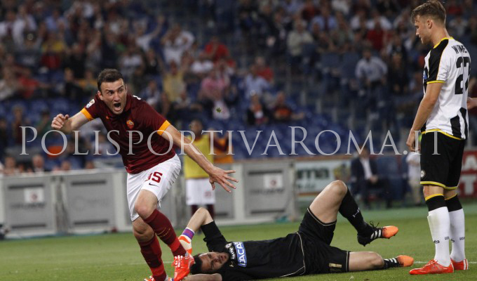 Serie A - AS Roma vs Udinese - Gol di Torosidis