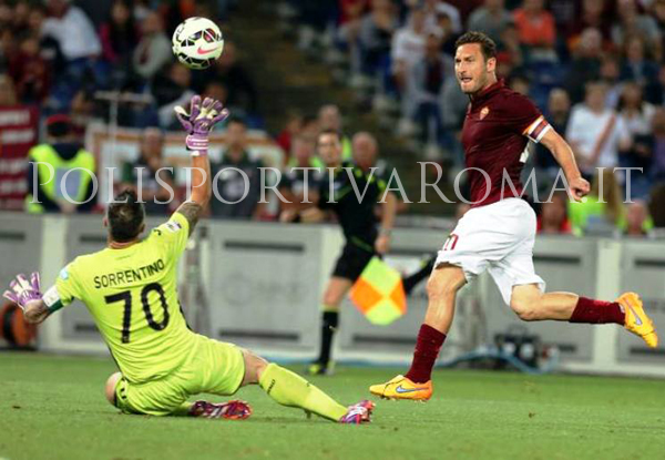 AS Roma Serie A – Ultima da dimenticare. Si salva solo Totti contro il Palermo